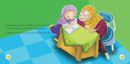 Akhlaaq Building - Studying Hard