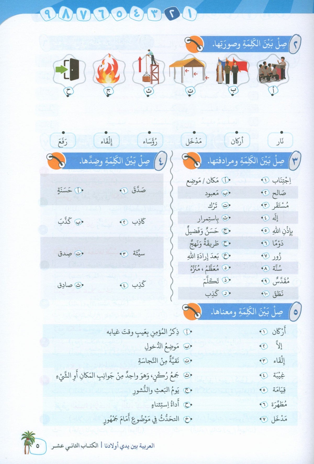 Arabic In Our Children's Hands - Textbook - Level 12 - العربية بين يدي أولادنا