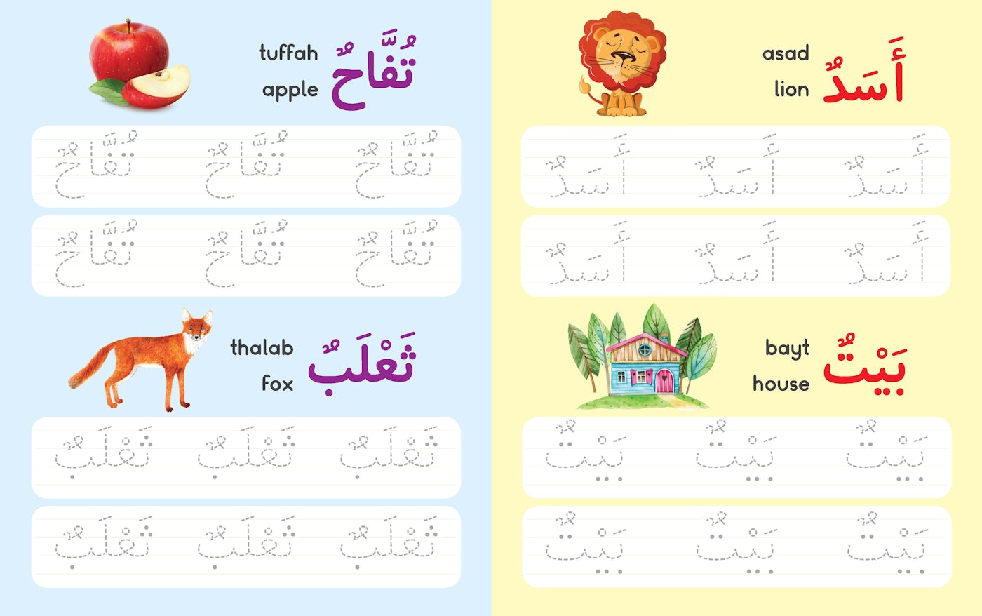 Let's Write Arabic Words Wipe-Clean Board Book