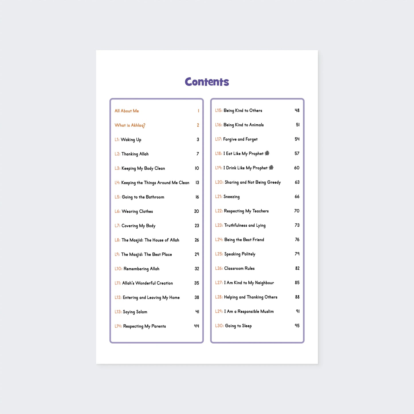 Adab & Akhlaq – Level 1