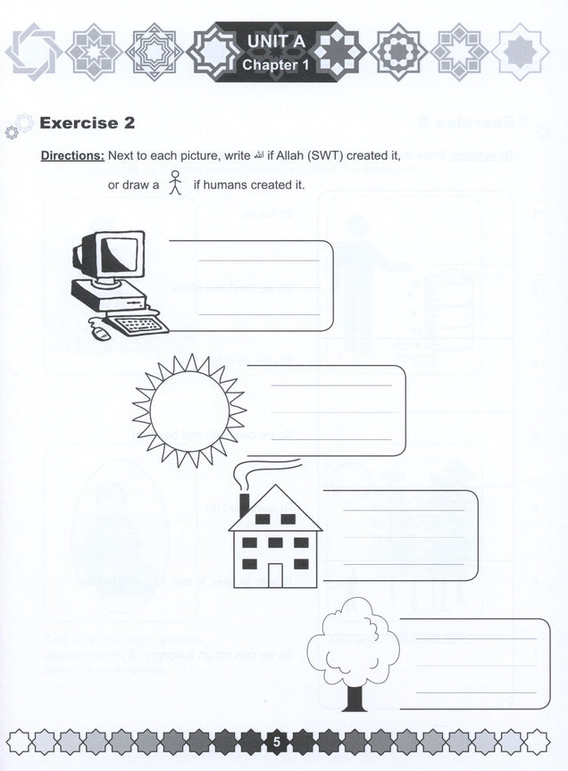 I Love Islam Workbook - Level 1 (1st Ed)