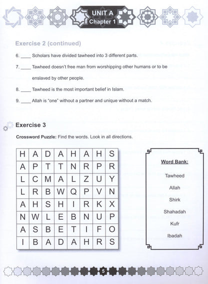 I Love Islam Workbook - Level 5 (1st Ed)