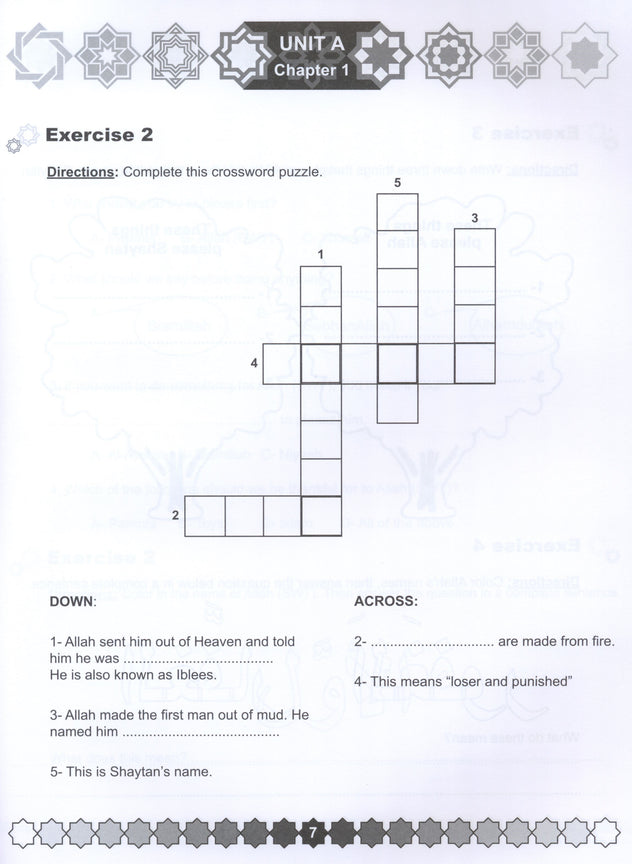 I Love Islam Workbook - Level 2 (1st Ed)