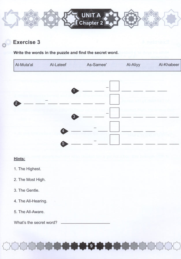 I Love Islam Workbook - Level 5 (1st Ed)