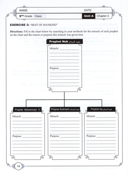 Learning Islam Workbook - Level 3 (Grade 8)