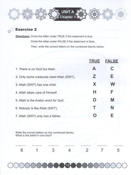 I Love Islam Workbook - Level 1 (1st Ed)