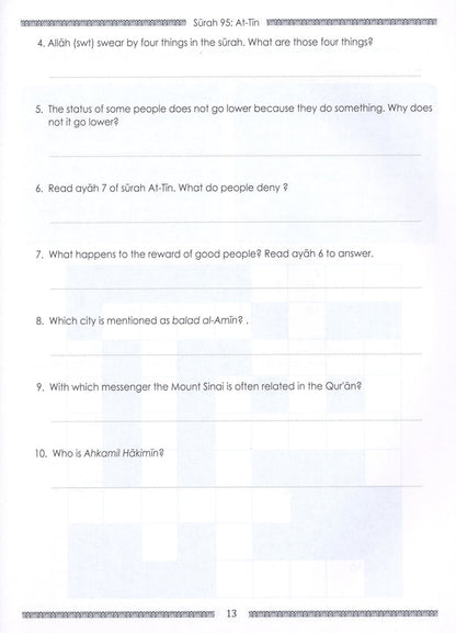 Juz Amma Workbook - Vol 2