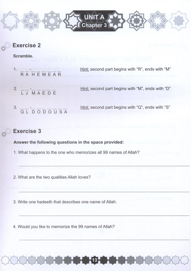 I Love Islam Workbook - Level 5 (1st Ed)