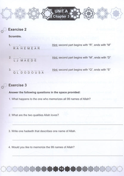 I Love Islam Workbook - Level 5 (1st Ed)