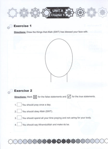 I Love Islam Workbook - Level 1 (1st Ed)