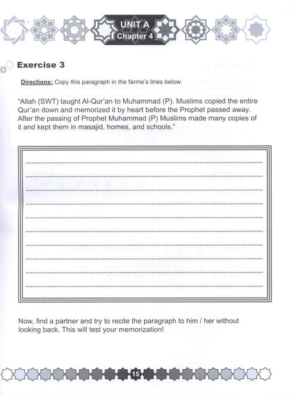 I Love Islam Workbook - Level 3 (1st Ed)
