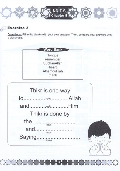 I Love Islam Workbook - Level 1 (1st Ed)