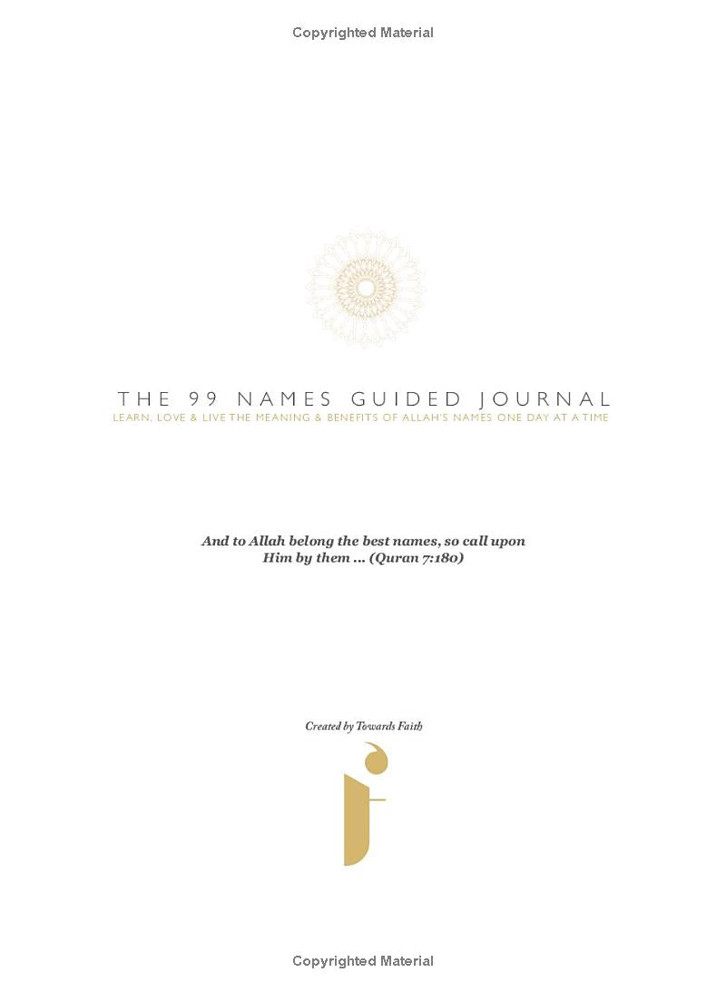 99 Names of Allah - Guided Journal