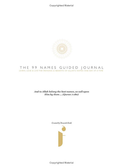 99 Names of Allah - Guided Journal