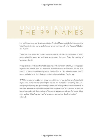 99 Names of Allah - Guided Journal