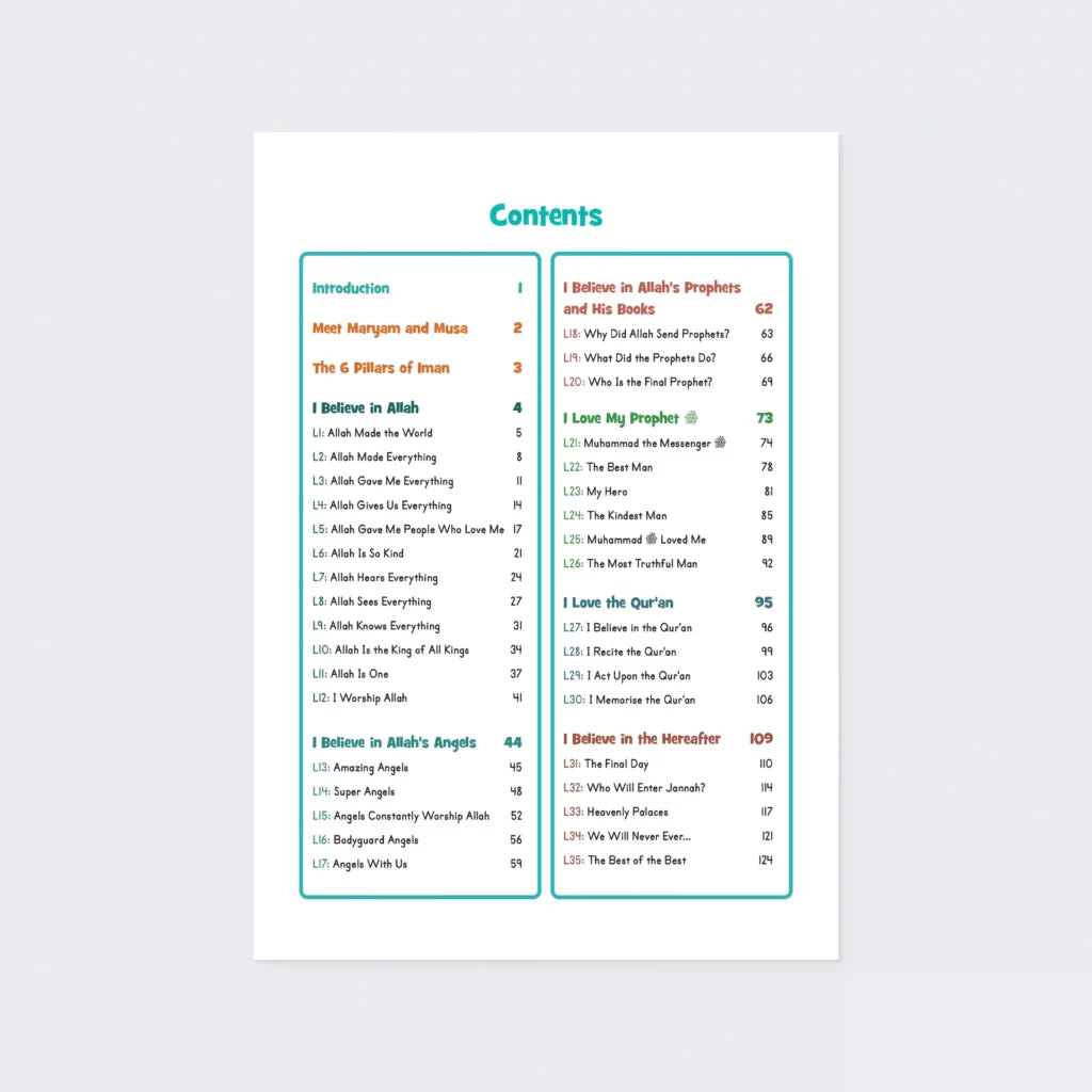 Iman & Tazkiyah – Level 1
