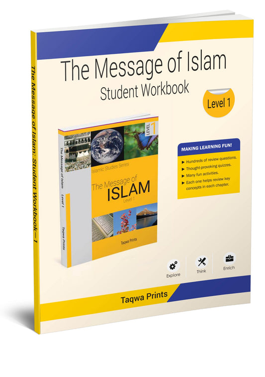 The Message of Islam Workbook - Level 1