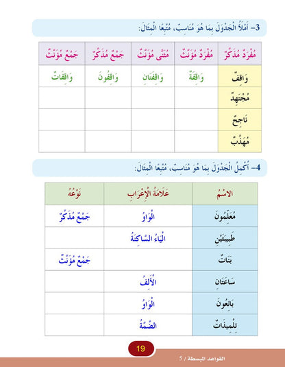 In the Arabic Language Garden - Easy Grammar: Level 5 - في حديقة اللغة العربية