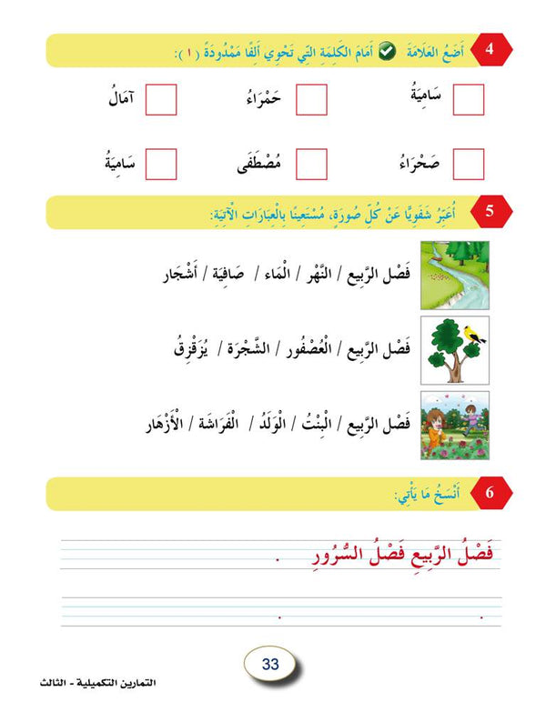 In the Arabic Language Garden - Workbook: Level 3 - في حديقة اللغة العربية