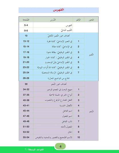 In the Arabic Language Garden - Easy Grammar: Level 7 - في حديقة اللغة العربية