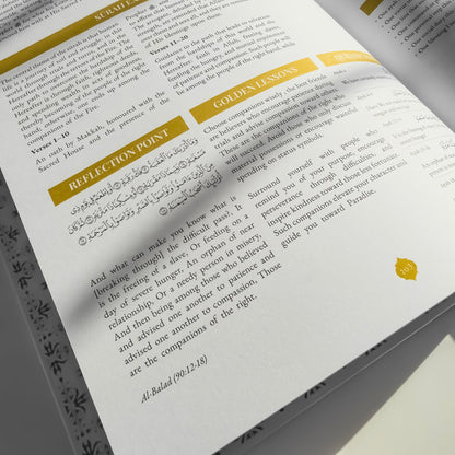 Quran Compass: Surah by Surah Study Guide & Reflection Journal