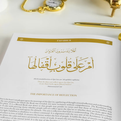 Quran Compass: Surah by Surah Study Guide & Reflection Journal