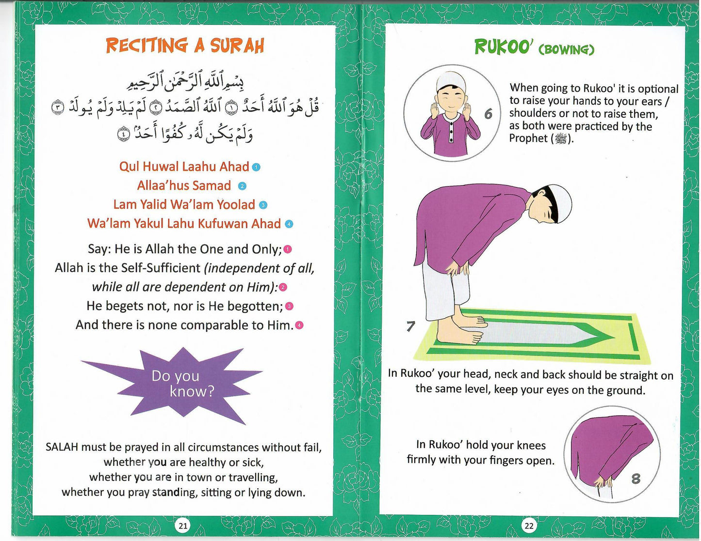 My Salah Book - A Complete Guide to Prayer for Young Muslims