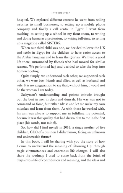 Show Up - A Motivational Message for Muslim Women