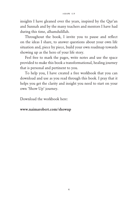 Show Up - A Motivational Message for Muslim Women