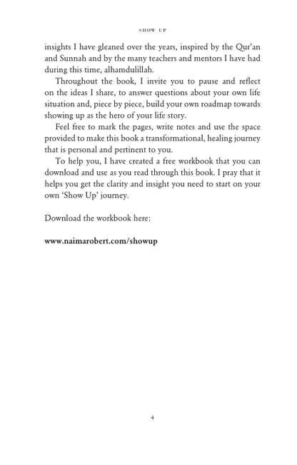 Show Up - A Motivational Message for Muslim Women