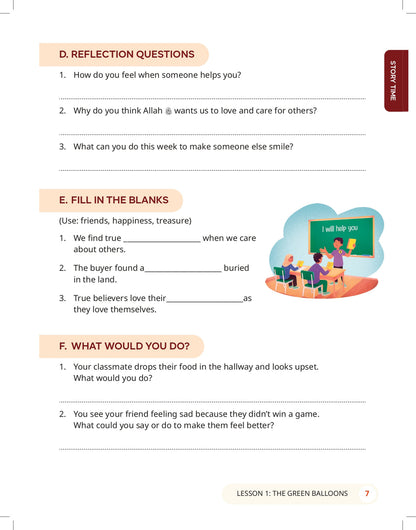 The Clear Deen - Level 1 Workbook