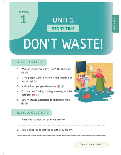 The Clear Deen - Level 2 Workbook