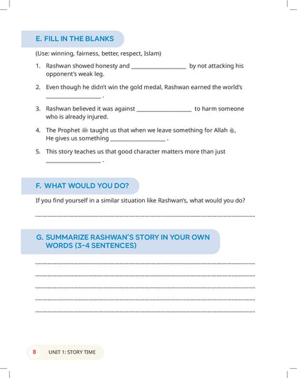The Clear Deen - Level 3 Workbook