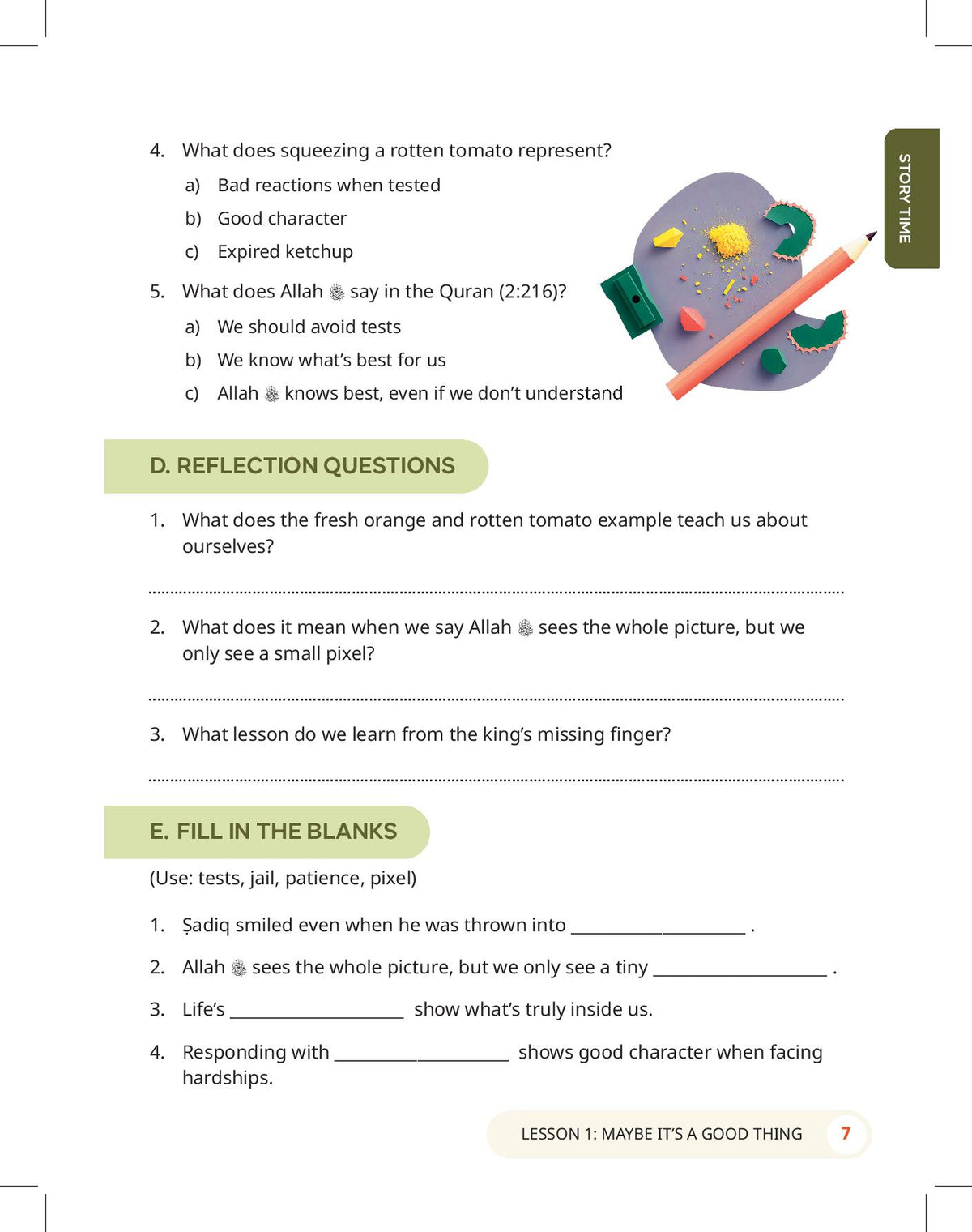The Clear Deen - Level 4 Workbook
