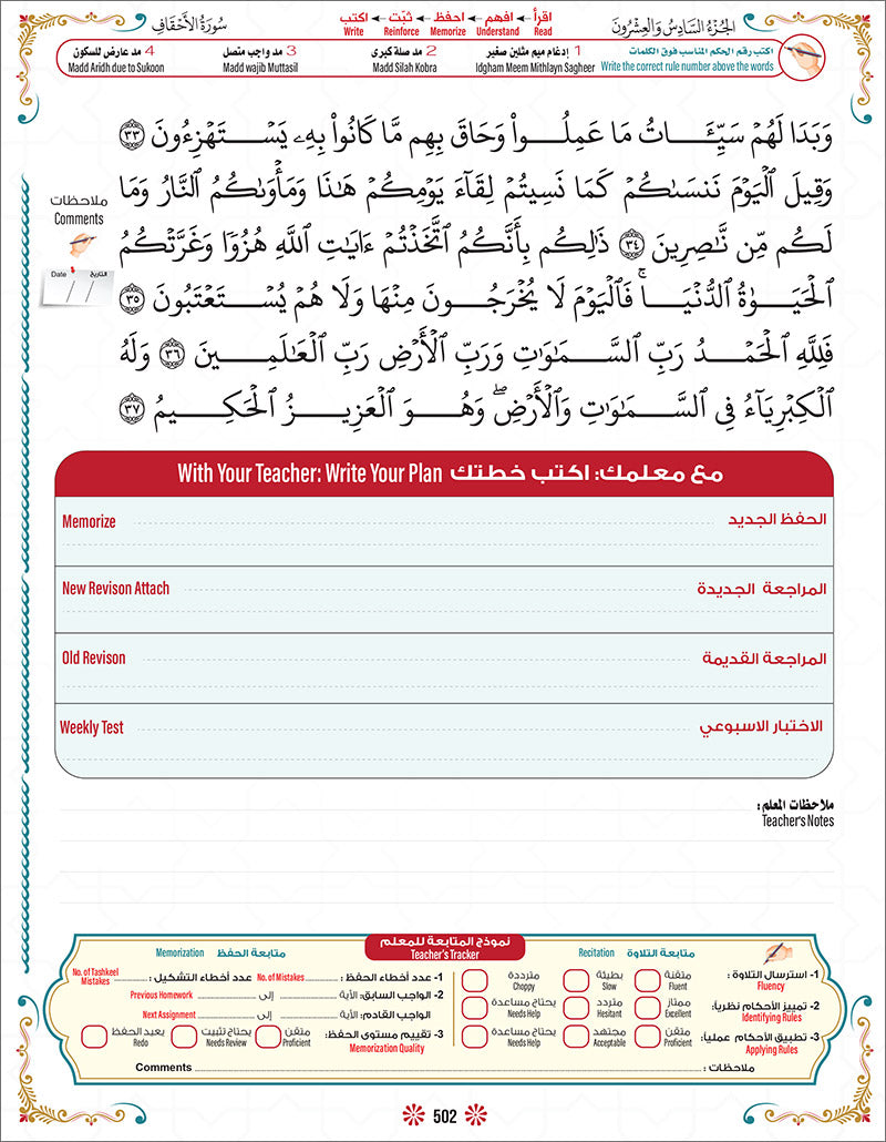 Bidaya Level 4 - The Five Skills of Quran Memorization - Juz 22-26