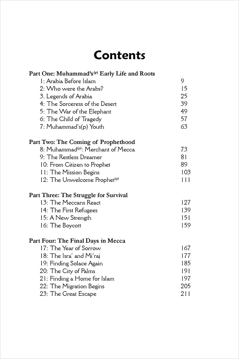 Even the Clouds Spread Shade for Him: The Story of Prophet Muhammad