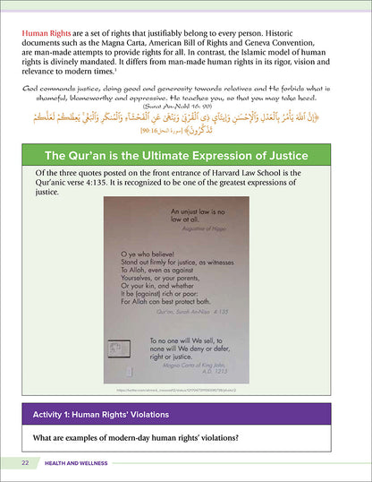 Health and Wellness from an Islamic Perspective - Level 4