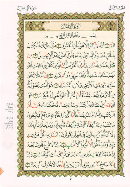 Al Qaidah An Nooraniyah & its application on Al-Zahra II (Surah Al-Imran)