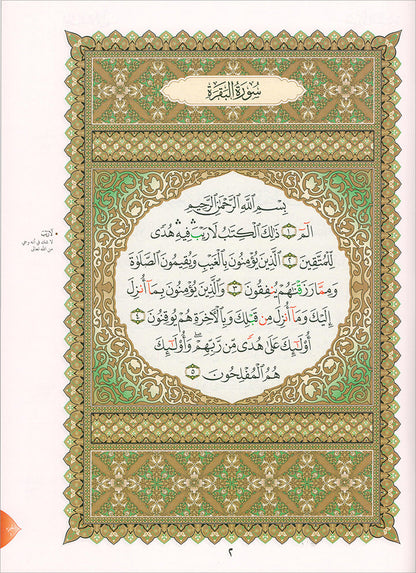 Al Qaidah An Nooraniyah & its application on Al-Zahrawain (Surah Al-Barqarah and Al-Imran)