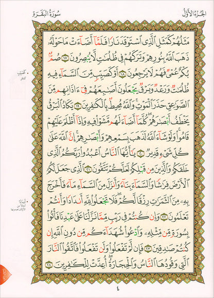 Al Qaidah An Nooraniyah & its application on Al-Zahra I (Surah Al-Barqarah)