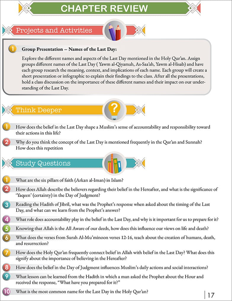 Living Islam - Level 3 (Grade 11)