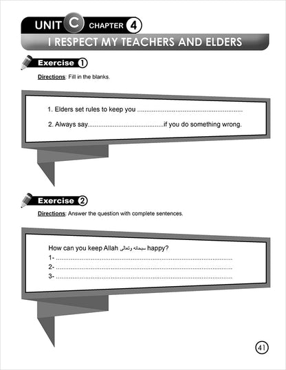 I Love Islam Workbook - Level 2 (2nd Ed)