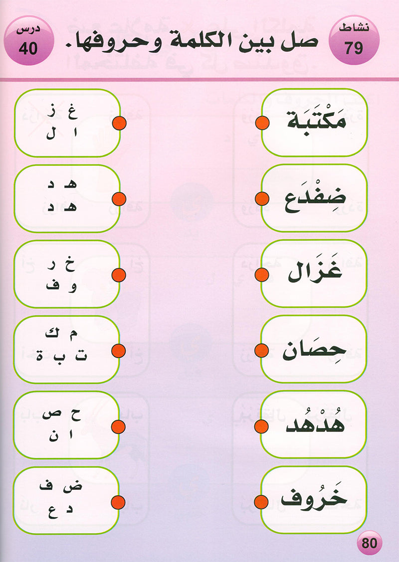 Arabic is the Language of Tomorrow  - Textbook: KG (5 - 6 Years)