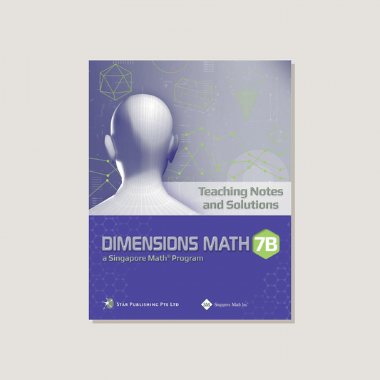 Dimension Math - Teaching Notes and Solutions 7B
