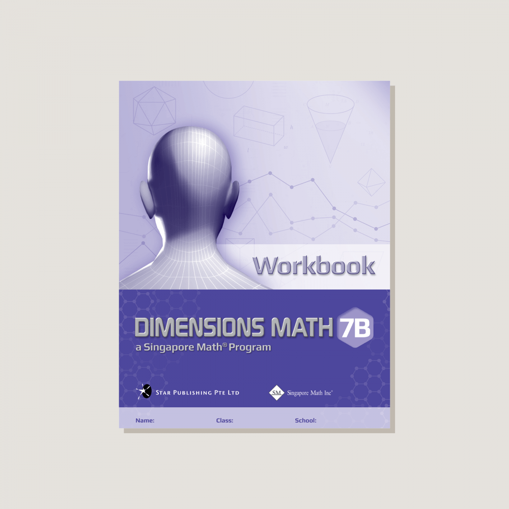 Dimension Math - Workbook 7B