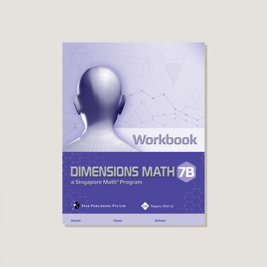 Dimension Math - Workbook 7B