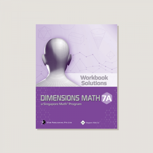 Dimension Math - Workbook Solutions 7A