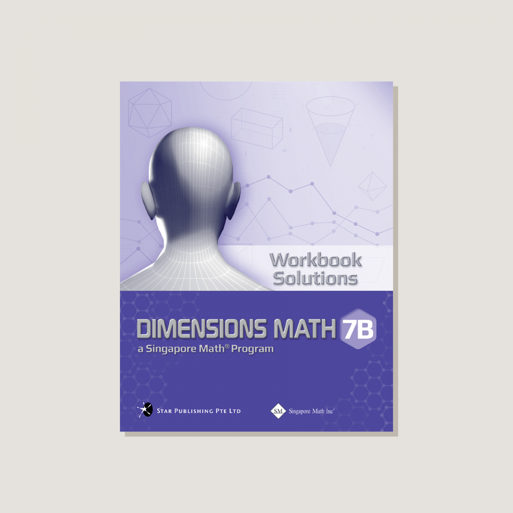 Dimension Math - Workbook Solutions 7B