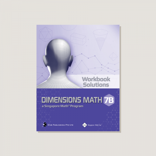 Dimension Math - Workbook Solutions 7B