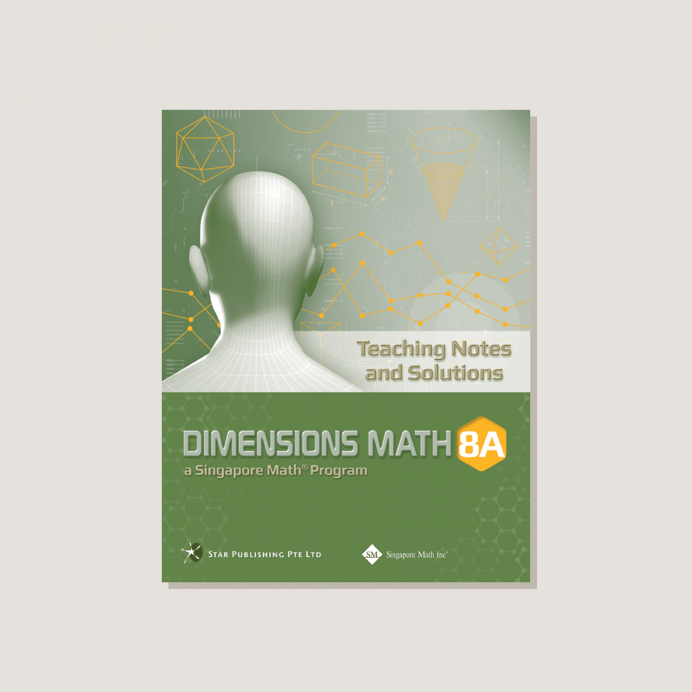 Dimension Math - Workbook Solutions 8A